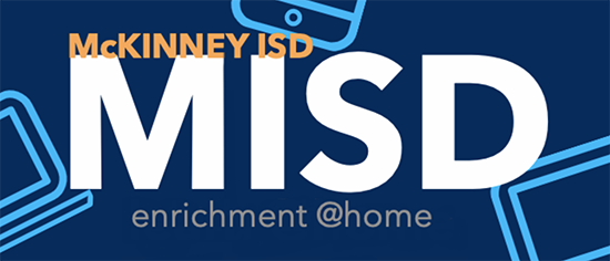 mckinneyisd's tweet photo. Below is a link to the MISD Enrichment@Home website now available online...
A continuación hay un enlace al sitio web de MISD Enrichment@Home ahora disponible en línea...
https://t.co/ICCzRuNSnE https://t.co/aU3vSqsdLP