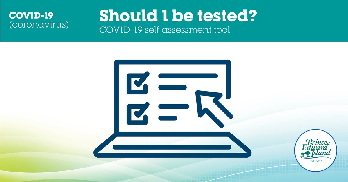 Important phone numbers:
1866 222 1751 business supports
1-800-958-6400 general health-related #PEICOVID19 questions
811 if you (or loved one) has symptoms (cough, fever, difficulty breathing) and may need to get screened.
Self-assessment 👉princeedwardisland.ca/en/service/sel…