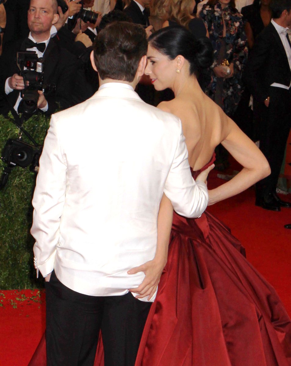 55 photos of Michael and Sarah Silverman at the Charles James Beyond Fashion Costume Institute Gala, 2014  http://michael-sheen.com/photos/thumbnails.php?album=418