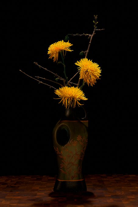 The other day was high speed photography.  Today it's still life.  Courtesy of COVID-19. https://t.c