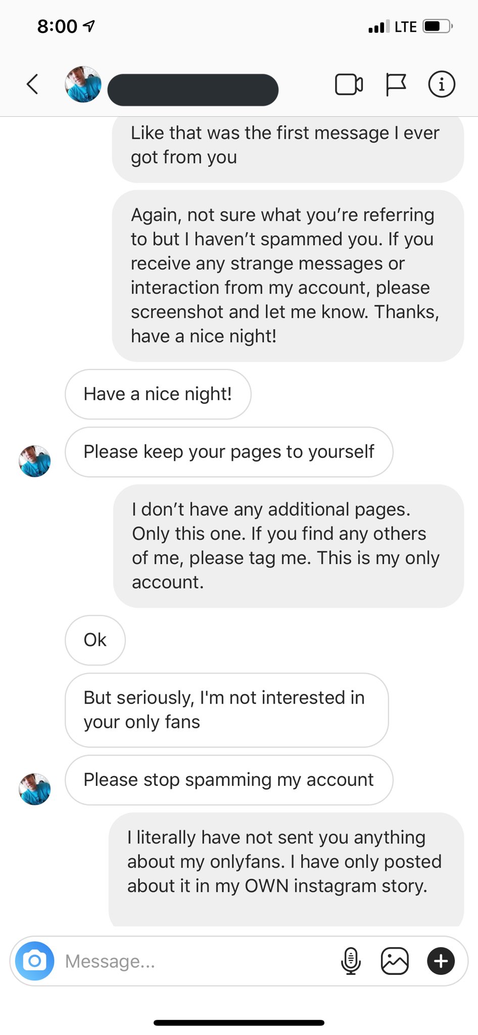 Messaging on only fans