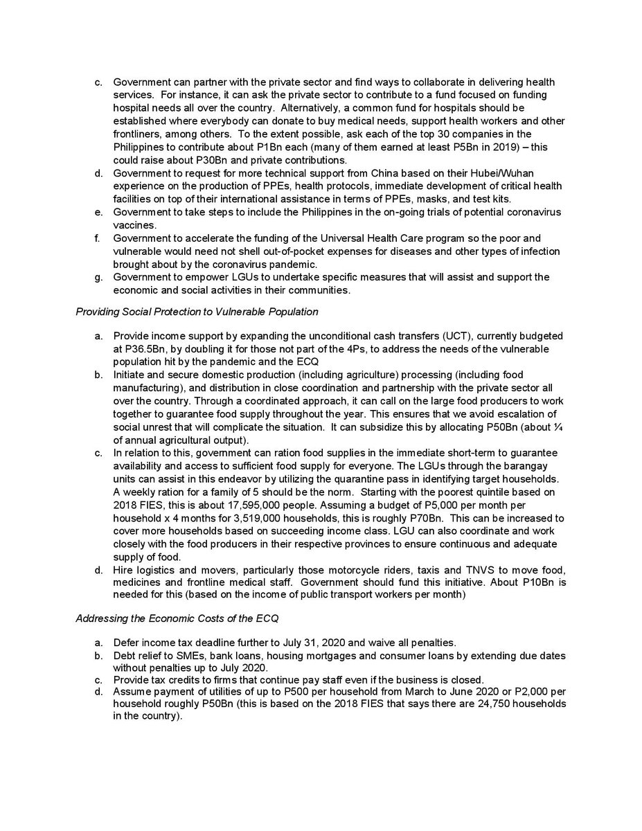 Arresting the Impact of COVID-19 on the PH Economy
Statement of the Ateneo Center for Economic Research and Development (ACERD) and Faculty Members of the Economics Department, Ateneo de Manila University, March 23, 2020