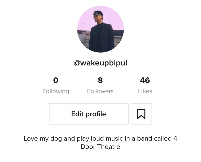 Follow me on tik tok! Going to posting some music on there soon 😇