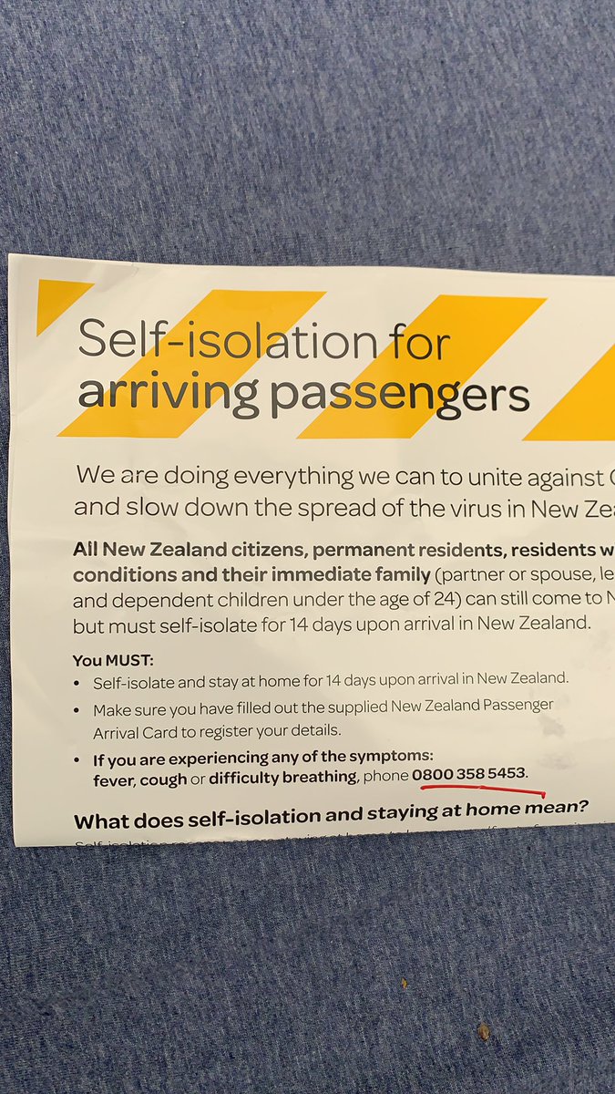 Good to be home .. time to self isolate ..