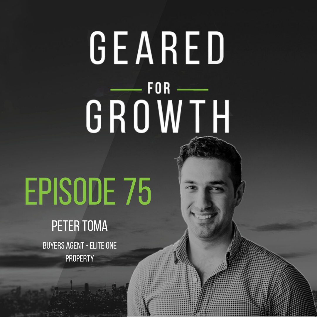 GearedforGrowth's tweet photo. In our latest podcast, we're chatting with buyers agent Peter Toma from Elite One Property.

Listen Now!
Spotify: https://t.co/PsH2FS0xbP
iTunes: https://t.co/AbNMd2j7e7 https://t.co/KGFmpX85Xy