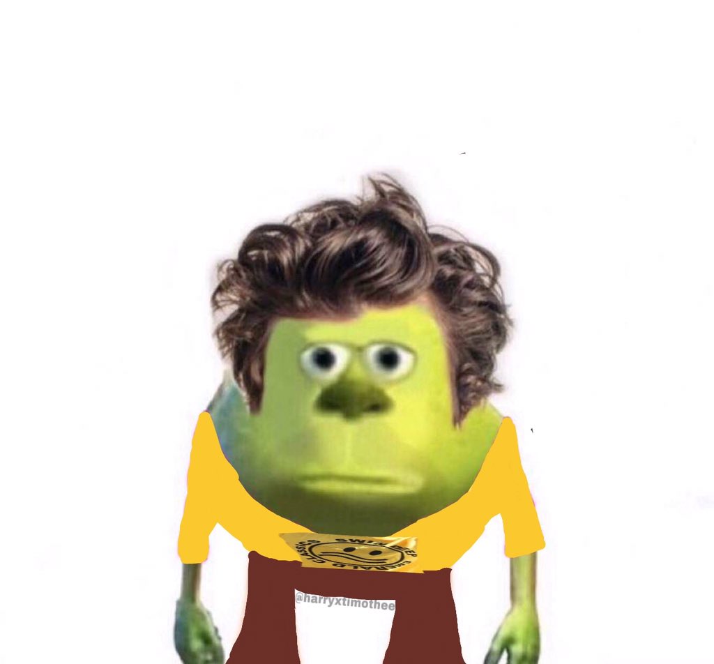 mike wazowski as harry styles: a thread (this thread was on my other acc that got s worded so this is a repost cuz it was deleted)