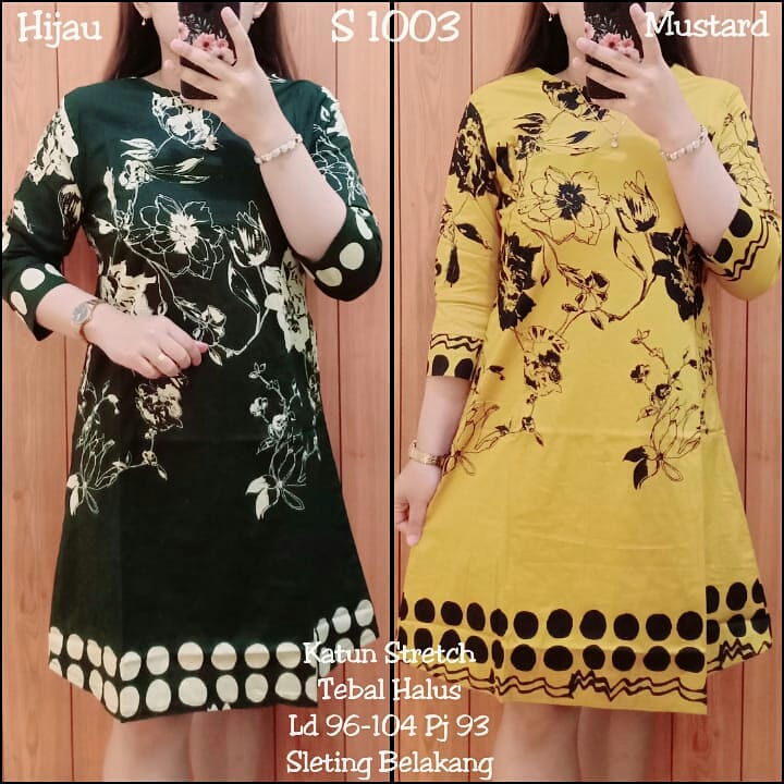 MERYVERONICA3's tweet image. 140ERN RESTOK  1003.1 #Dress Bunga Bulat 7per8 856187  Ket lengkap di foto. Cantik Dipakai