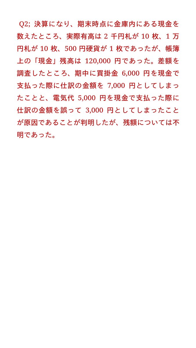 ふくしま まさゆき 簿記