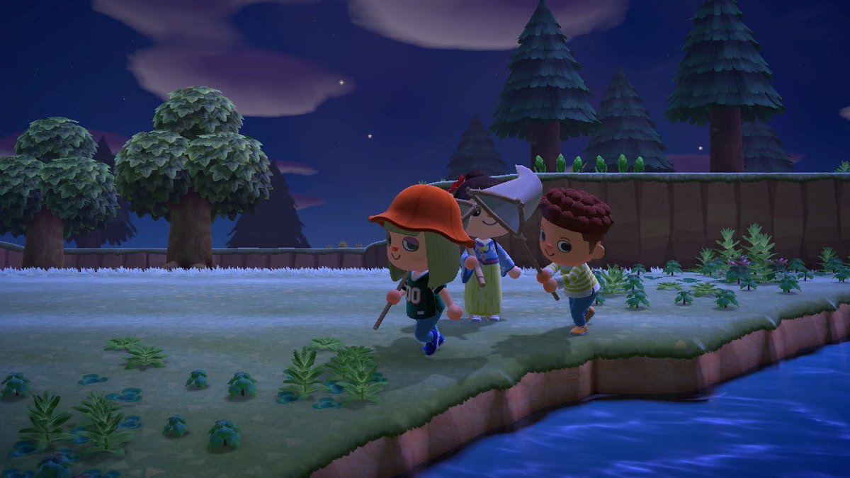 TATammy_Ma's tweet photo. When you try to take a group picture and your troll friends:  #AnimalCrossing https://t.co/NM96kHB5Lw