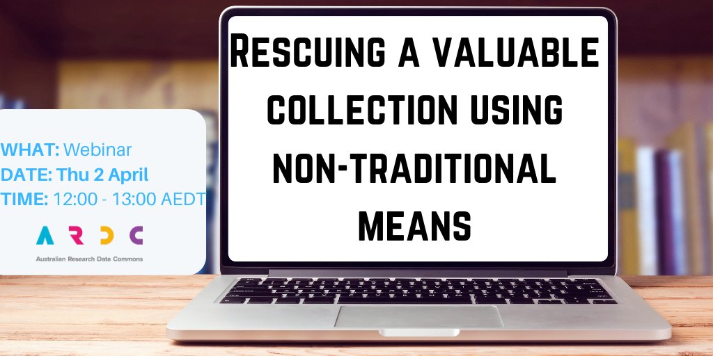 ARDC_AU's tweet photo. Webinar Thur 2nd April 12:00 - 13:00 AEDT
Join us as John Pring from @GeoscienceAus tells the story of: Rescuing a valuable collection using non-traditional means
#citizenscience #ISGN #physicalsamples @atlaslivingaust 
Register: https://t.co/3QFeiF5cNI https://t.co/hQXFlQzMF2