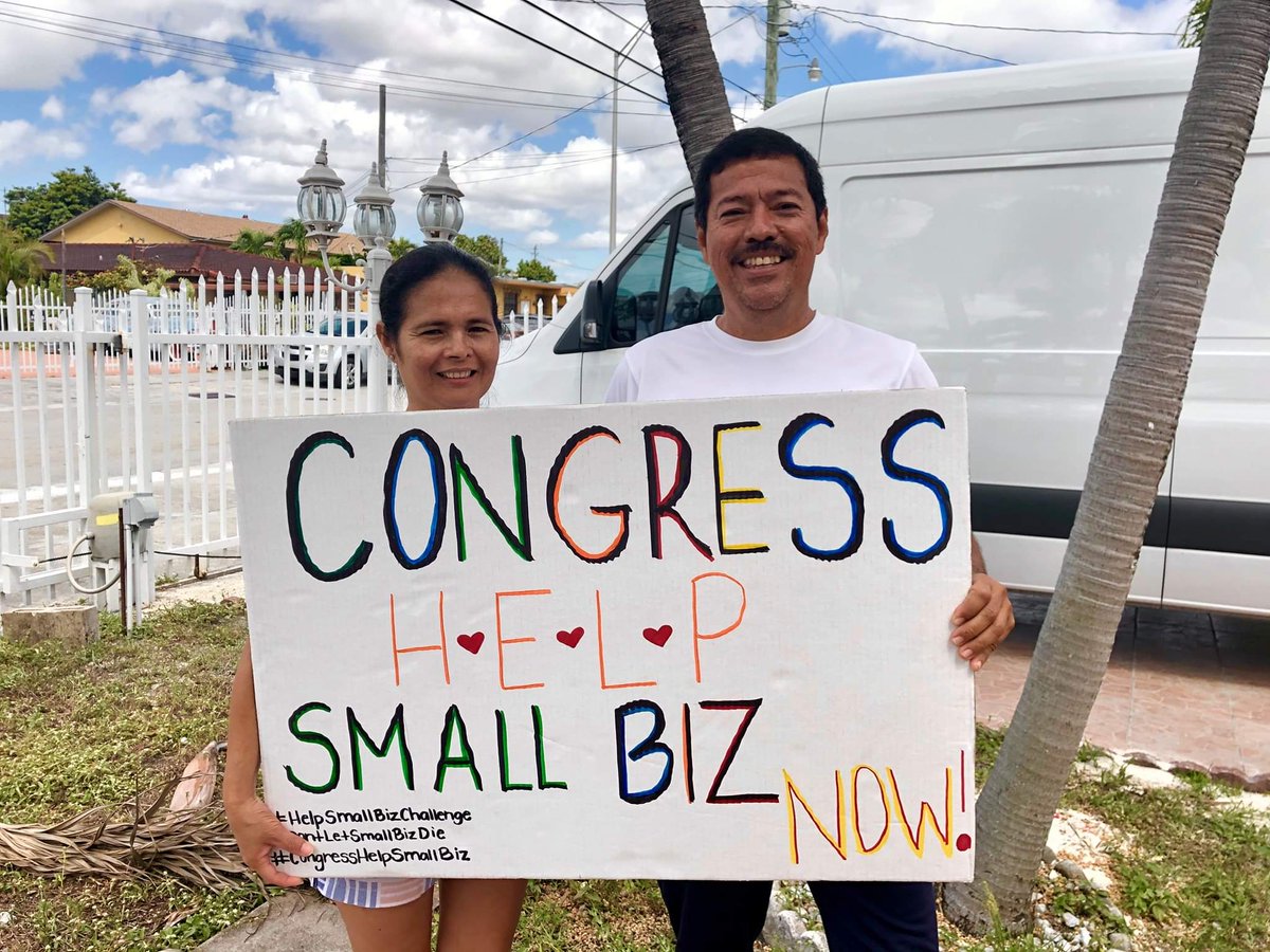 Hue_Chen's tweet photo. We are calling out Congress to make sure small businesses are represented when they provide help! I challenge the following to post their own pic and use # below: @SFlaBizMusibay , @ccruzon7, @alexdearmaswsvn
#HelpSmallBizChallenge, #DontLetSmallBizDie, #CongressHelpSmallBiz https://t.co/BVNjAOxpMt