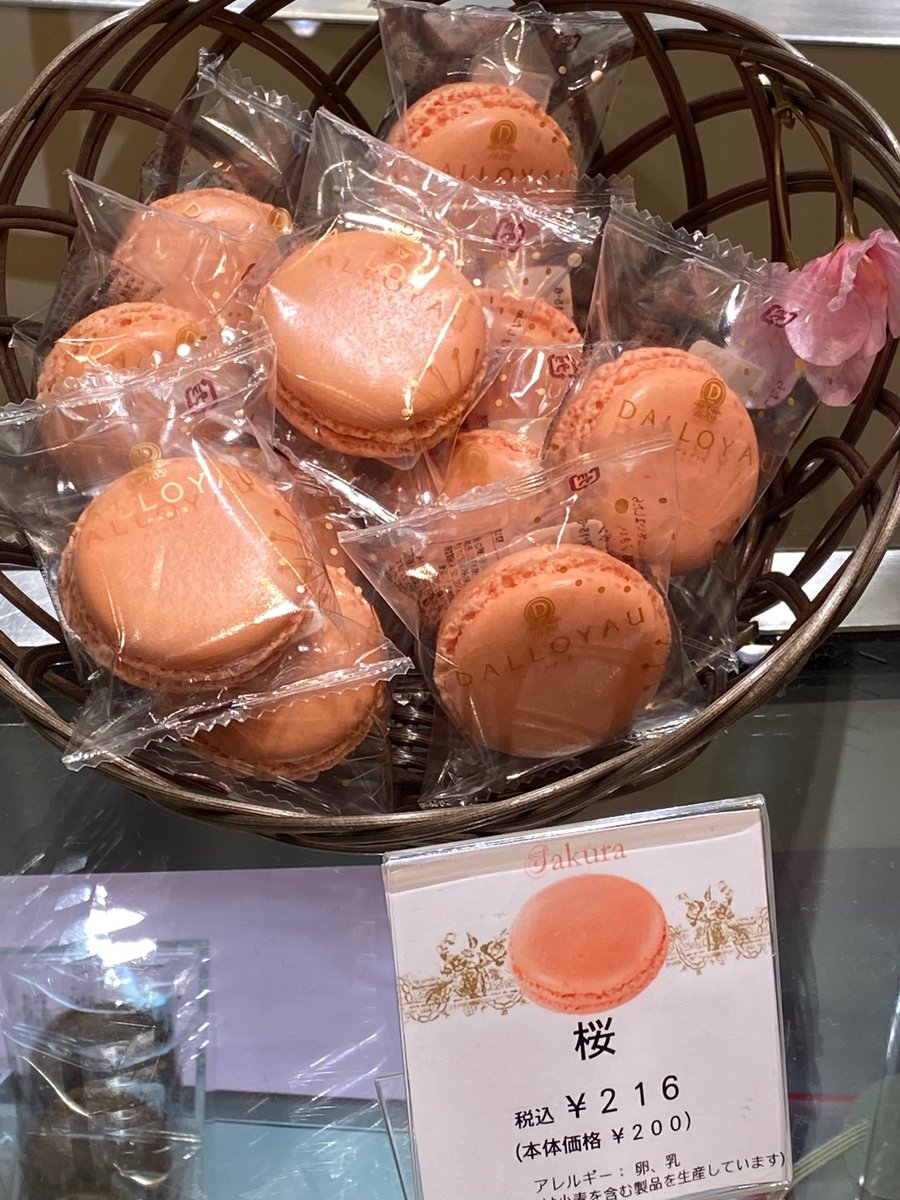 エキュート立川 در توییتر ダロワイヨでは 宇治抹茶のパンナコッタと桜のムースの上に 桜シロップのジュレをのせた ヴェリーヌ 桜 や 桜の香りが漂う マカロン 桜 と今の時期にぴったりな華やかで可愛らしいスイーツを展開中 この機会に是非 ご利用ください