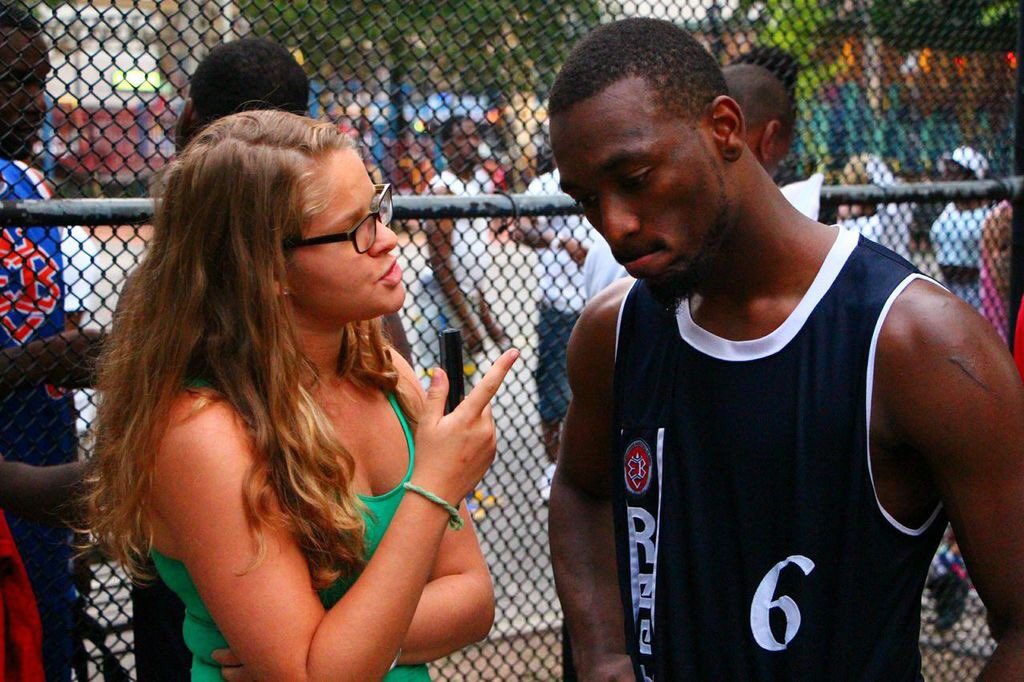 CarlyNevis's tweet photo. .@KembaWalker X @EBCRuckerPark 2014 Team @FrencHMonTanA! Dopest summer ever 🏀#RIPGregMarius ❤️ cc: @Blxxk_Leflair https://t.co/4j3qEYdSm2