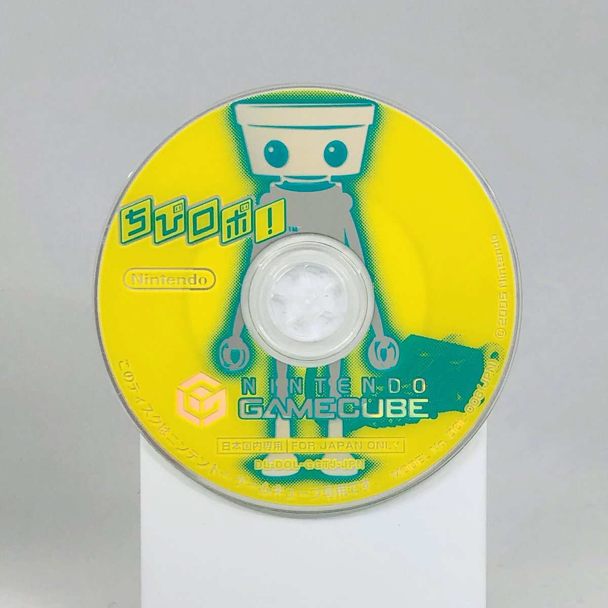 Chibi-Robo!Skip Ltd.GameCube, 2005Archives :  https://www.instagram.com/gamediscbeauty/ 