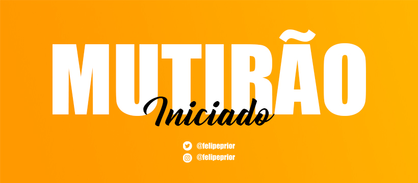 ✅ MUTIRÃO FORA DANIEL INICIADO ✅ 
🎯 META: MIL VOTOS

⏱ENVIO DE VOTOS: 01 HORA

⚠ ESQUEÇAM AS ENQUETES, FOCO TOTAL NO GSHOW

🛑O VOTO É PRA ELIMINAR, VOTEM NO DANIEL

LINK: gshow.globo.com/realities/bbb/

#FORADANIEL 

#TeamPrior