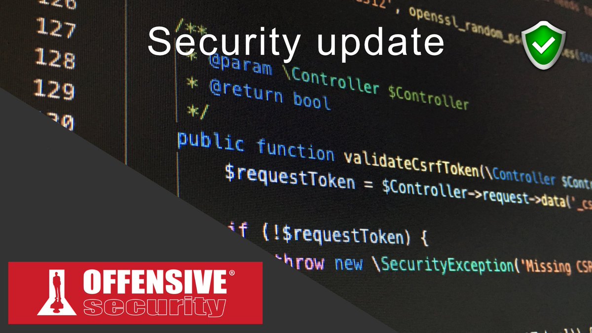 openITCOCKPIT 3.7.3 got released! 🥳🎉
This release resolve critical #security #vulnerabilities discovered by Dejan Zelic <a href="/dejandayoff/">Dejan Zelic</a> and Offensive Security <a href="/offsectraining/">OffSec</a> - Update now! ↗️
openitcockpit.io/2020/2020/03/2…

#monitoringLove #securityLove