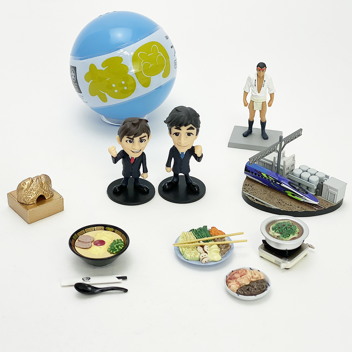 福岡フィギア土産ガチャ 福岡フィギュアみやげ®️（全7種） | ヘソプロダクション