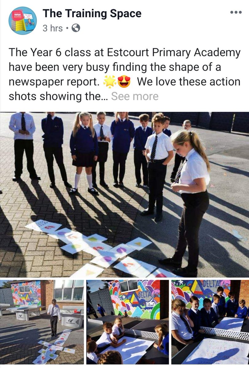 MrNatHull's tweet photo. We've previously enjoyed Writing lessons thanks to @janeconsidine so please see the tweet below and get involved with some super sentence stacking from 9.45am this morning. #epawriting https://t.co/V9r1ALgSe5
