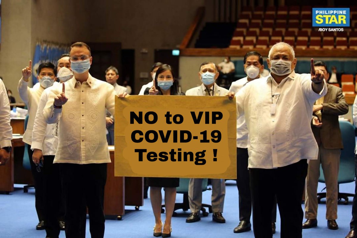 AskMeHow02's tweet image. pati congress iisa ang sigaw!!!

#FreeMassTestingNOWPH 
#FreeMassTestingPH 
#NOtoVIPTesting
#NotoVIPCovidTesting