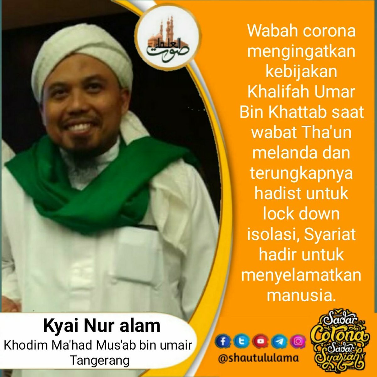 AleaAlkha's tweet photo. #MalapetakaRuntuhnyaKhilafah 
#RajabanBersamaKhilafah 
#TergagapCorona https://t.co/BIAOQ3xgBD