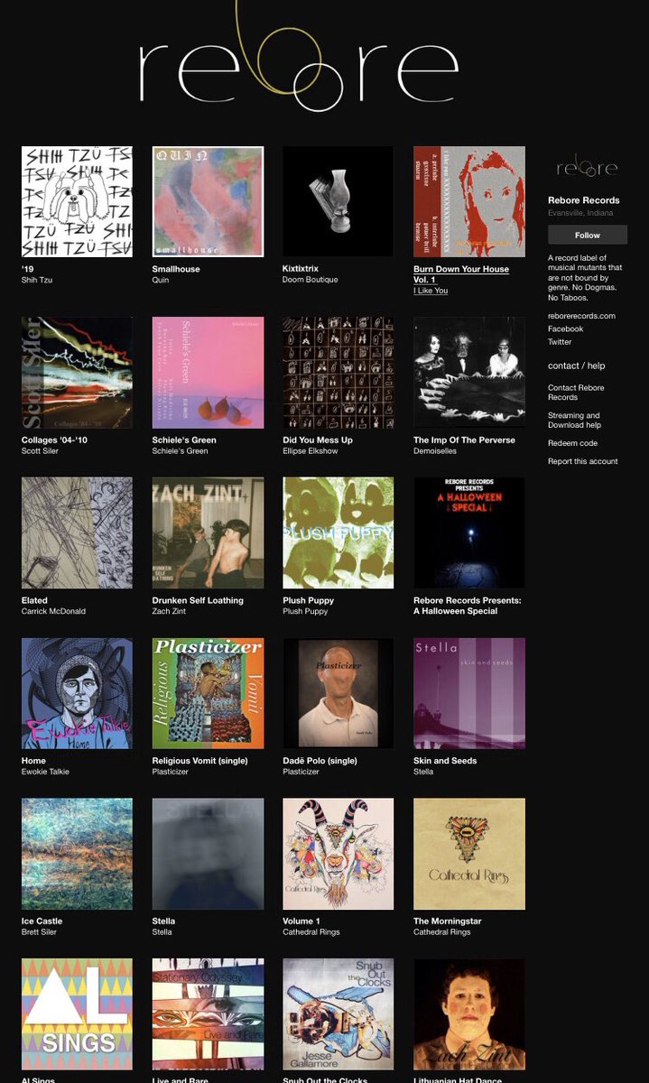 ReboreRecords's tweet photo. Bandcamp is having a sale for artist during this fucking insanity.  Any support is much appreciated!
https://t.co/z4RnWQzDtj https://t.co/E4cirpK5rS