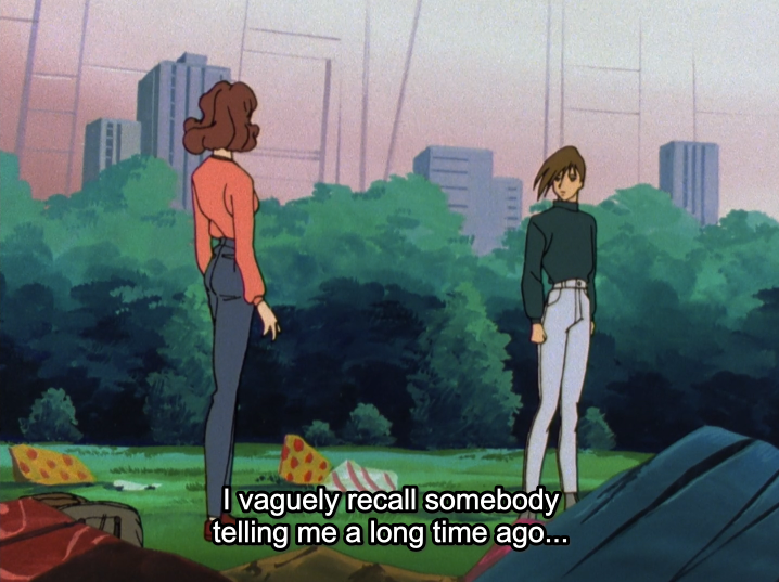 I'm pretty sure that Heero told you that, and it's still terrible advice, Trowa.