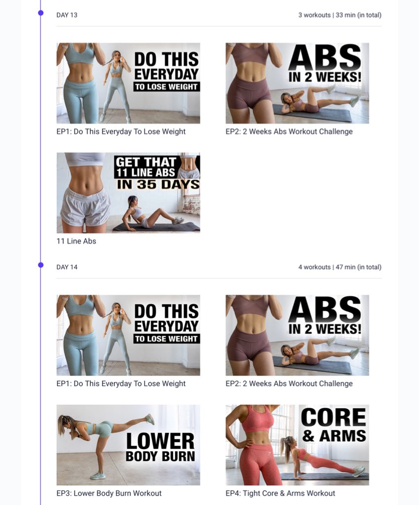 bewtyjunkie's tweet image. มาค่ะ! อกหัก กักตัว แนะนำโปรแกรม 2 𝙬𝙚𝙚𝙠𝙨 𝙬𝙤𝙧𝙠𝙤𝙪𝙩 💪🏻 ของ Chloe Ting วางโปรแกรมมาให้เลยว่าแต่ละวันออกอะไรบ้าง ลดน้ำหนัก abs ขา แขน ตูด ได้ครบทุกส่วนเลย ✨ นี่ทำอยู่ๆ 📍chloeting.com/program/2019/t…