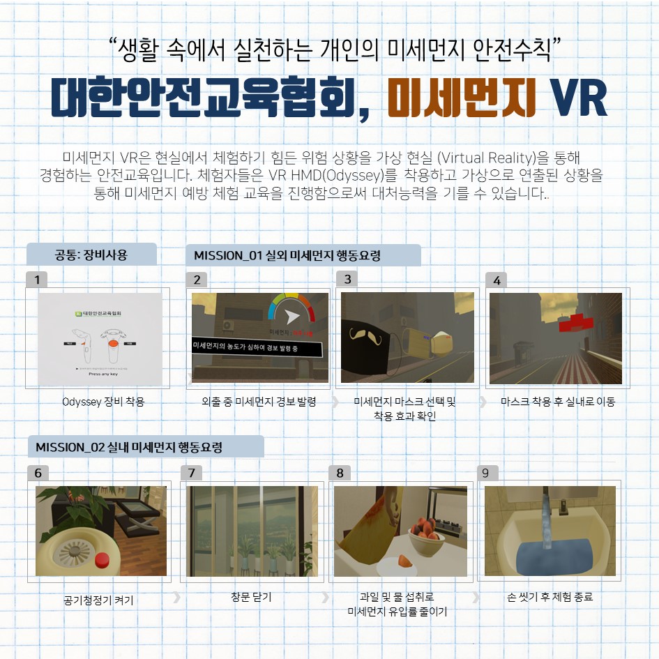safety900's tweet image. [대한안전교육협회] 가상현실(VR)에서 배우는 미세먼지 안전수칙!
#대한안전교육협회 #체험안전교육 #찾아가는 #VR #VR콘텐츠 #미세먼지 #미세먼지안전 #미세먼지마스크 #미세먼지예방 #공기청정