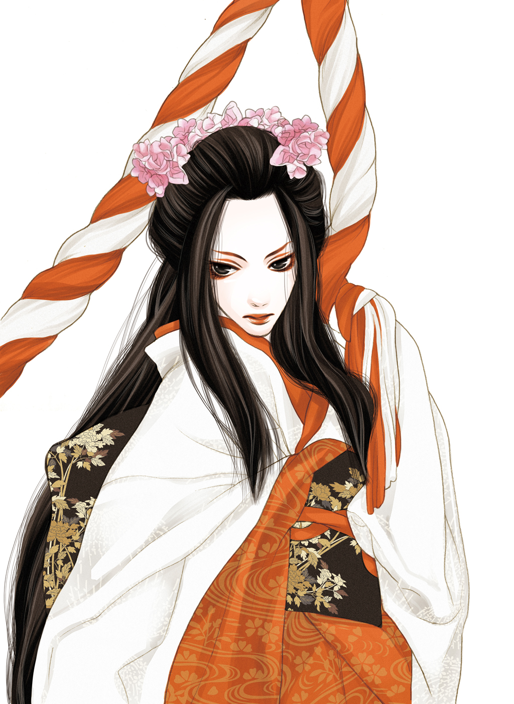 山田南平official オレンジチョコレート が現在マンガparkで3 27まで全話無料です いろいろとつたない部分も多い作品ではありますがこの機会に読んでみてください 過去のカラー絵を置いておきます オレチョコはなにしろお着物