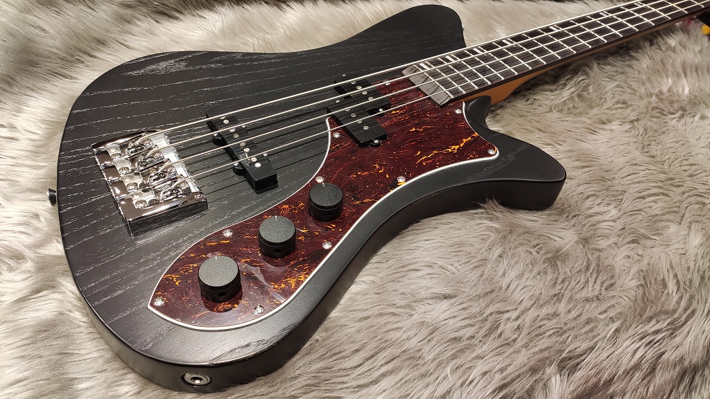 エレキギター＆ベース】 RYOGA LECシリーズ HORNET＆SKATER BASS に黒