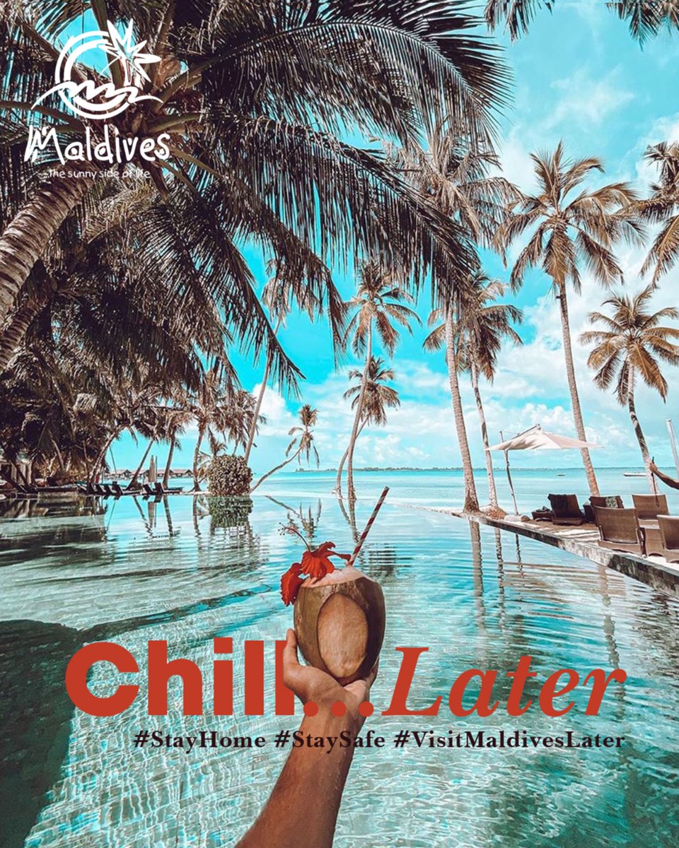 Disc_Maldives's tweet photo. Chill...later.⁣⁣⁣⁣⁣⁣
⁣⁣⁣⁣⁣⁣
Camera: beingsalem via IG⁣
Round pushpin: 
@SLMaldives

#StayHome #StaySafe #VisitMaldivesLater https://t.co/eqGLjn9XtW