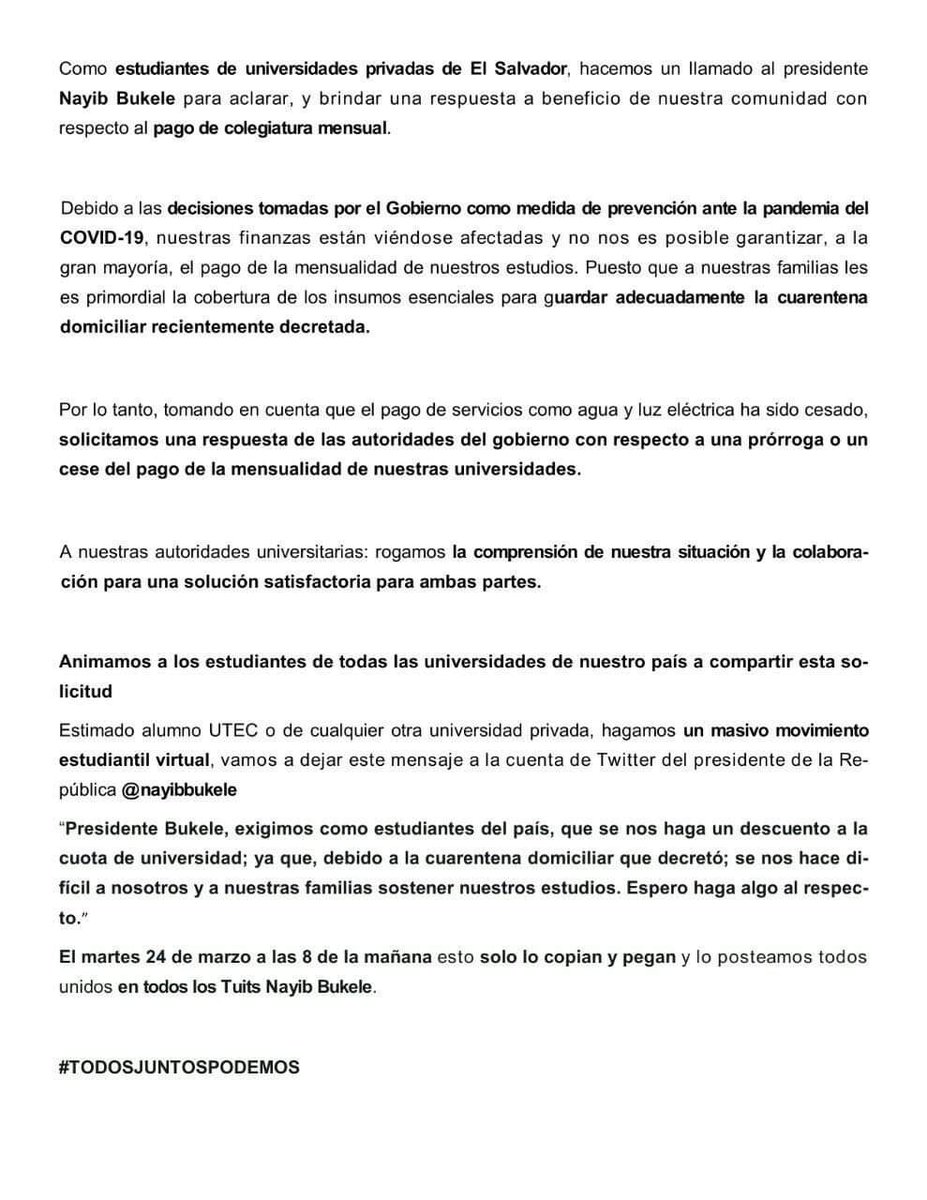 Linda_Santos16's tweet image. Que se haga viral esto por favor!!! solo pedimos un descuento en las mensualidades de los estudiantes de todos los años incluyendo a los que están en pre especialidad de cualquier carrera de la UTEC!!! @Franciszablah
