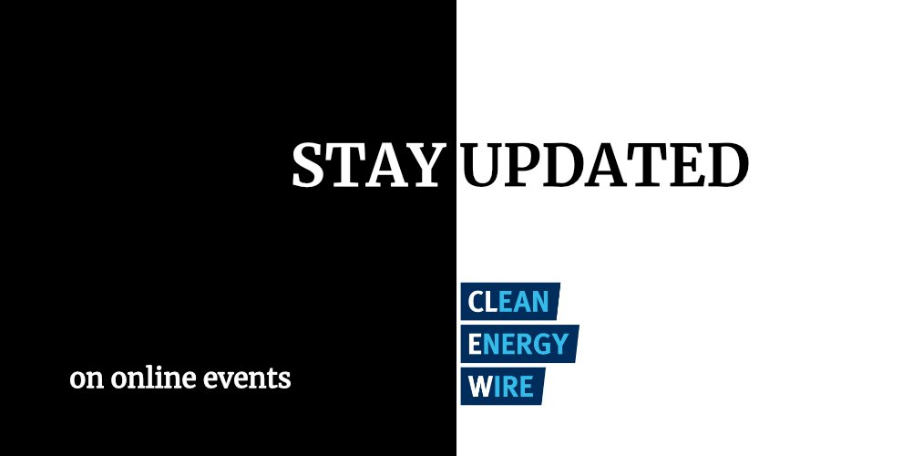 Stay home, stay updated!Last week we  @ClewNetwork started a twitter thread with online events, conferences and gatherings about  #energy,  #climate and  #journalism. You can now find the list on our website as well:  https://www.cleanenergywire.org/blog/stay-updated-online-journalism-and-energy-eventsMissing any events? Let us know!