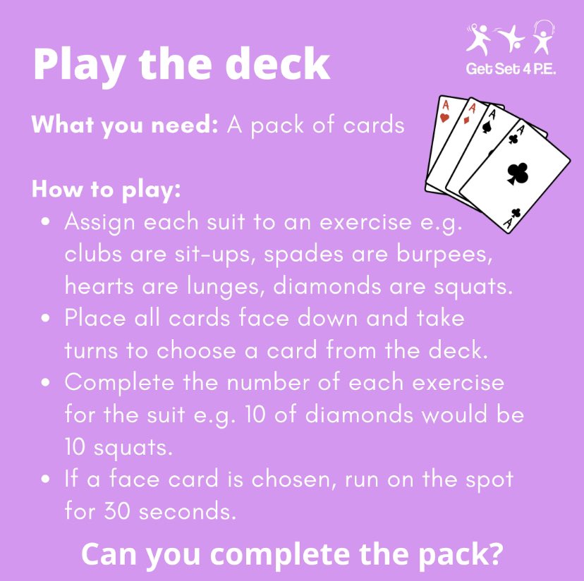 Lets go team 
#PrimaryPE #ActiveAtHome #MondayMotivation #COVIDー19