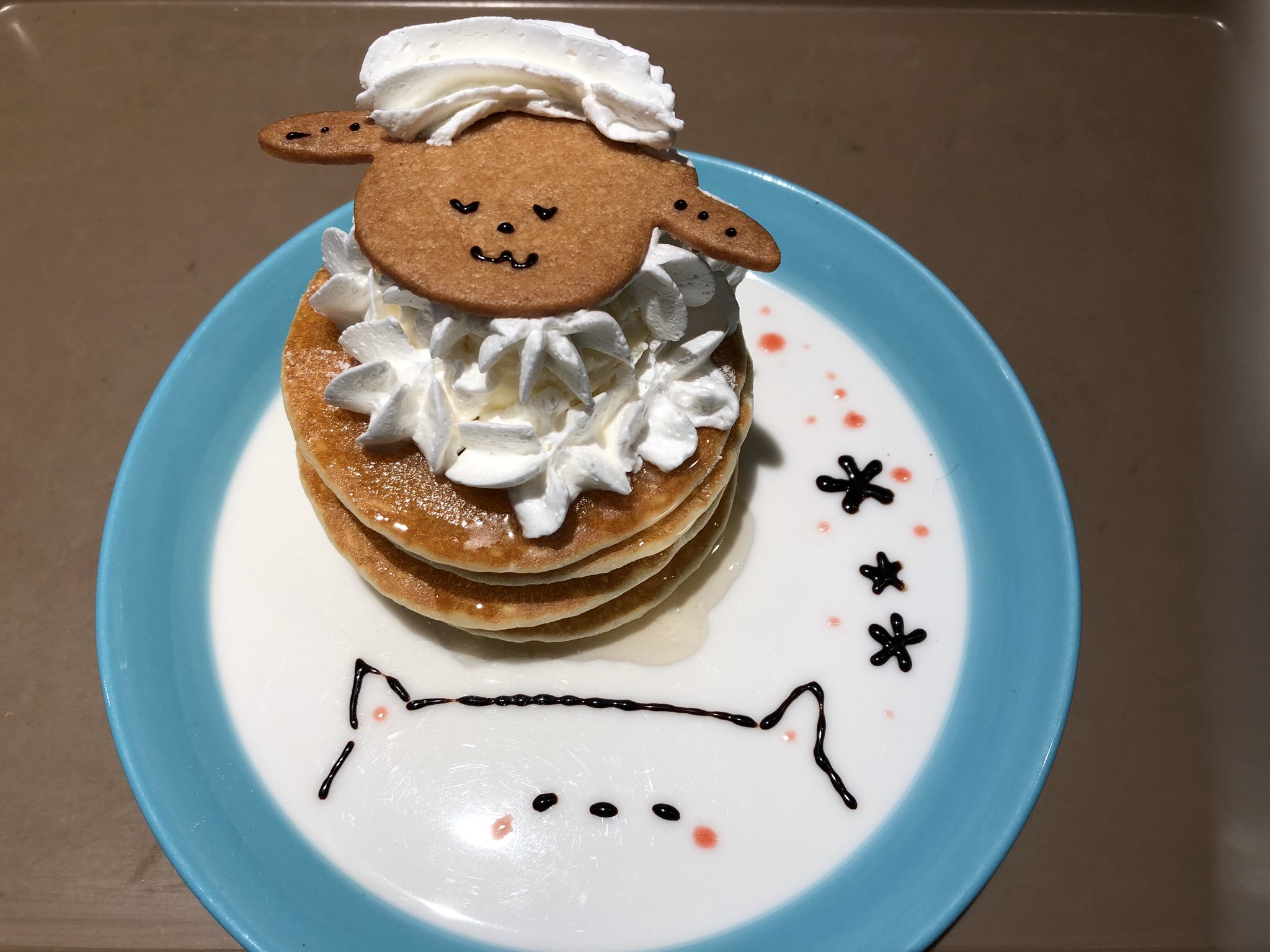 Uzivatel 文化放送 久保純子mysweethome Na Twitteru マイスイーツ 今日のマイスイーツは 浦和駅からすぐのところにある Okioki Cafe オキオキカフェ の ひつじのパンケーキ このパンケーキ 見た目だけではなく ちゃんと味もgood 文化放送 久保