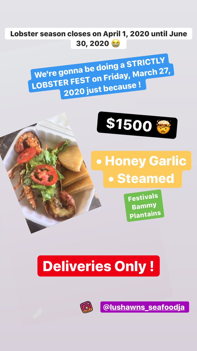 Lushawnw's tweet image. #AfterPar Giveaway!!! 

Our 300th follower gets a free Honey Garlic Lobster meal from our event this Friday 🤷🏽‍♂️
#BigOnlinePar