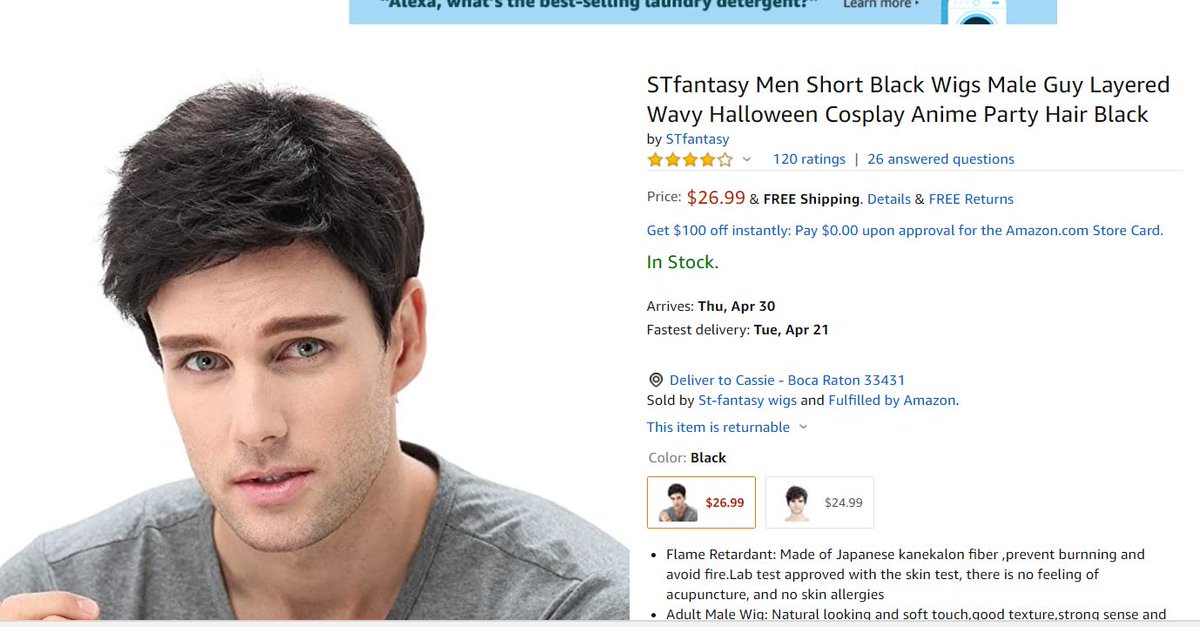 I think I found David's toupee on Amazon. #90dayfiance