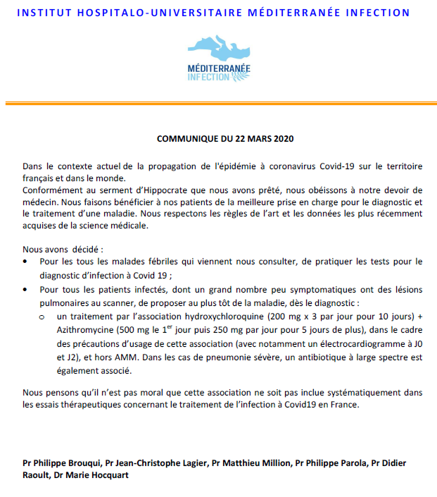 bembelly's tweet image. Info #confinée confirmée | @IHU_Marseille
