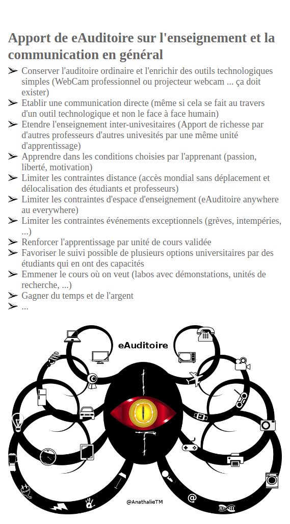 #Coronavirus #Covid19 me rappelle le projet #eAuditoire : #UMons  #Hackathon
=> mukundwa.be/~mukundwa/anat…

Les professeurs d'#université m'avaient sorti toute la panoplie de protectionnisme possible et inimaginable de leurs droits!

#TechAndWoman #WomenAndTech #LoveTechnologies