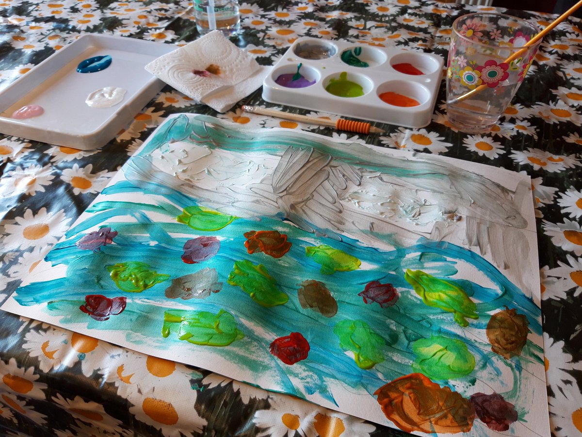 Home with kids this week? Get yer pens or paints out and email me (in bio) or tweet me any Ashford Borough inspired works of art you create (adults too)! I'll respond. Keep us all cheerful, #CreativeAshford