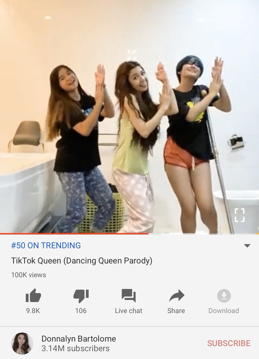 We are trending on YouTube! 
youtu.be/v1nDddIxCz8
#QuarantineSong #TikTokQueen