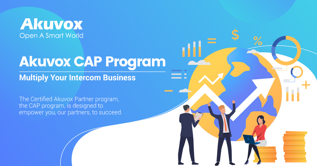 AkuvoxHelp's tweet photo. Akuvox CAP Program: Discover New Business Opportunities in Smart Intercom with Akuvox. Find out more at https://t.co/CXKyjlagat #smartintercom #akuvox https://t.co/0aKYkzfrqC