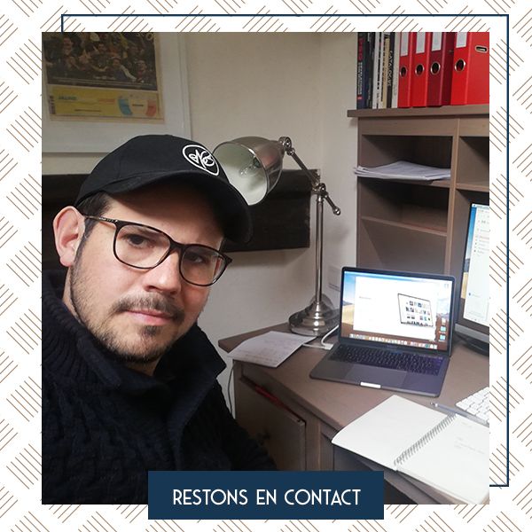 En cette période compliquée, Pierre reste à votre disposition pour répondre à toutes vos questions ! N'hésitez pas à le contacter : 
📞 06 41 72 17 78 
📧 pierre@lateliercasquette.com