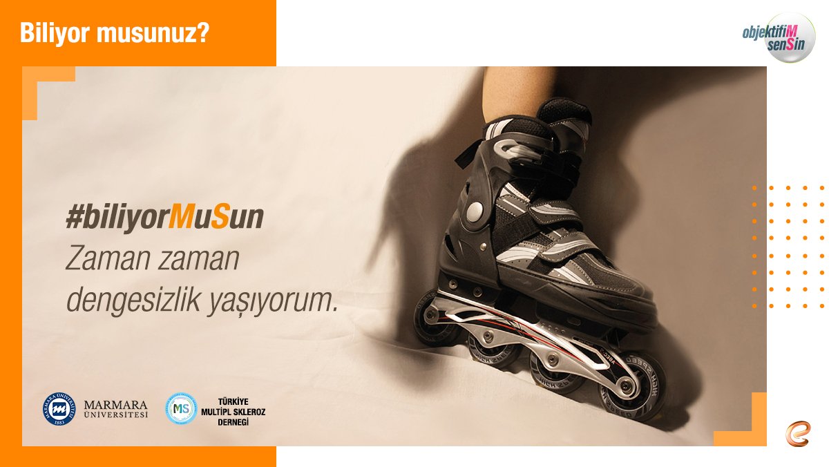 objektifimsensi's tweet photo. MS hastalarının zaman zaman denge problemleri yaşadıklarını biliyor muydunuz?
#MS #multiplskleroz #MSnedir #MSfarkındalık #Emes #nöroloji #nörolojikhastalık #sağlık #yaşamkalitem #türkiyemsderneği #fıratnörolojiderneği #objektifimsensin #Eczacıbaşı #Eczacıbaşıilaç https://t.co/mwzSWoOBdx