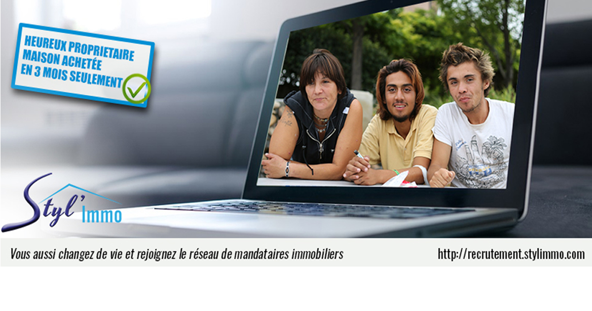 StylImmo1's tweet photo. En devenant #mandataires #immobiliers indépendants avec Styl'Immo vous ferez des heureux

Les #négociateurs Immobiliers Styl'Immo réalisent les rêves de leurs clients et les leurs. Rejoignez le réseau : sur https://t.co/YzH7MWTPp3

#StylImmo vous souhaite une bonne journée https://t.co/pMA95mBksV