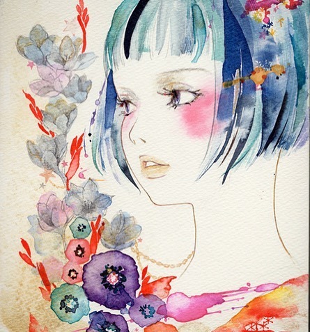 Twoucan Sioux 人魚画家 透明水彩 現代美人画 Siouxco