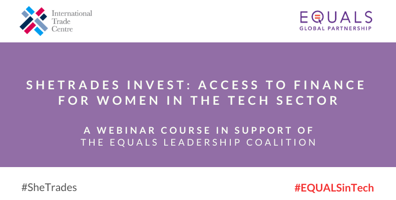 ITCnews's tweet photo. 👌#NoOfficeNoProblem👌

Join the 2020 ITC #SheTrades investment course webinar💻, designed for women entrepreneurs in the tech sector, in cooperation with @equals.

#WomenInTech #EQUALSinTech
Next course on Wednesday 25 March👉https://t.co/gb925bprGU https://t.co/EONyAv84Hx