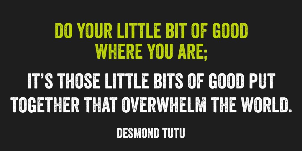 With the uncertainty facing the world right now, it's encouraging to see so many communities coming together in spirit. Let's keep doing what good we can, from where we are. 💚 #MondayMotivation