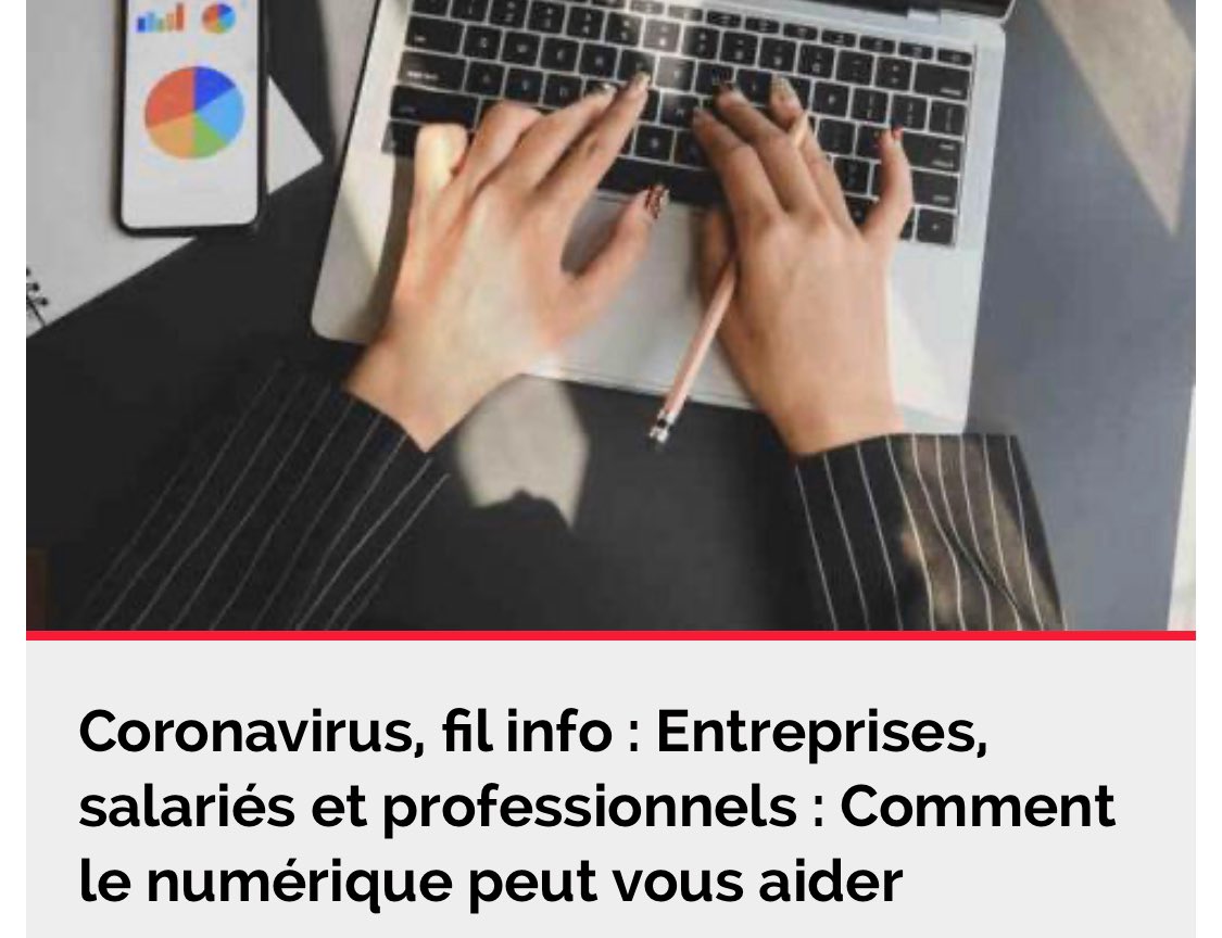 👍 2e semaine du fil info en continu <a href="/francenumfr/">France Num 📲 TPE PME : Passez au numérique</a> #COVID19 👉 Comment le #numérique peut aider votre #entreprise ➕ aides aux professionnels. A relayer! ➡️ francenum.gouv.fr/comprendre-le-… 📍#NumeriqueUtile #FranceNum #TPE #PME #coronavirus