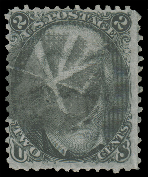 ParadiseVStamp's tweet photo. In our #F534 Sale! Open now, Ends 04/27, 1pm EDT
1867, 2c BLACK "D" GRILL USED, #84, quite well-centered for this issue, neat circle of wedges cancel, fine-very fine, scarce
#Stamps #timbres #sellos #briedfmarken #francobolli
https://t.co/JRNVsKlMoW https://t.co/uuWQiPIiMl
